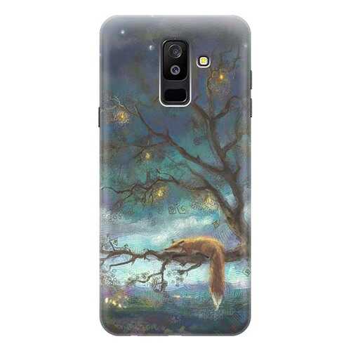 Чехол RE:PA для Samsung Galaxy A6 Plus (2018) A605G с принтом Лиса на дереве