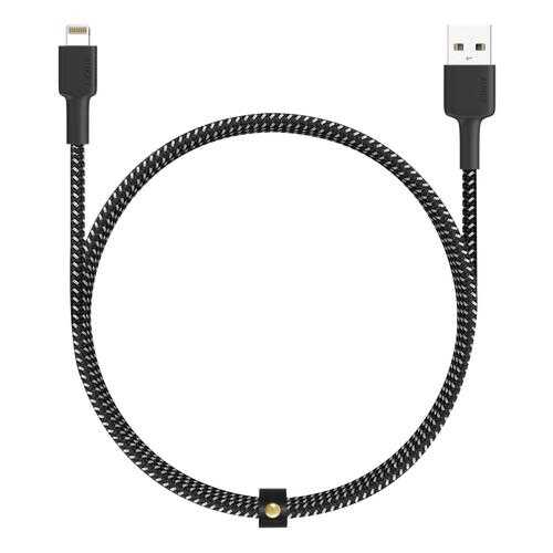 Кабель-переходник Aukey USB to Lightning 2m Black/White (CB-BAL4)