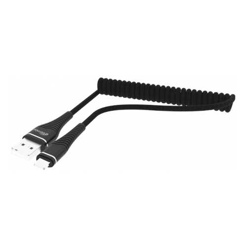 Кабель RITMIX RCC-424 Lightning 1м Black Spring