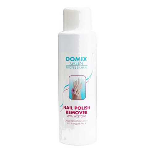 Жидкость для снятия лака Domix Nail polish remover with Aceton