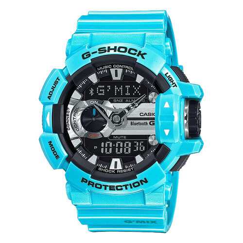 Японские наручные часы Casio G-Shock GBA-400-2C с хронографом