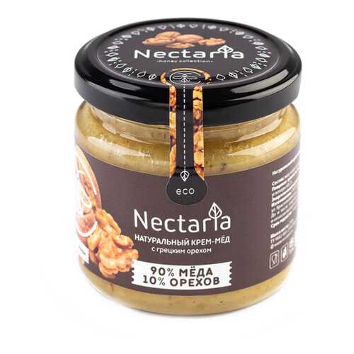 Крем-мёд с грецким орехом Nectaria 230 г