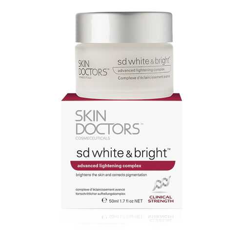 Skindoctors Отбеливающий крем для лица и тела SD White & Bright, 50 мл