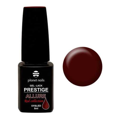 Гель-лак Planet Nails, PRESTIGE ALLURE Red Collection - 658 коричнево-красный 8мл
