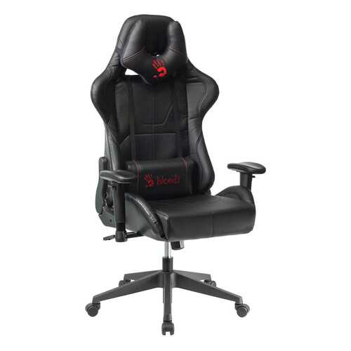 Кресло игровое A4 BLOODY GC-500 черный искусственная кожа