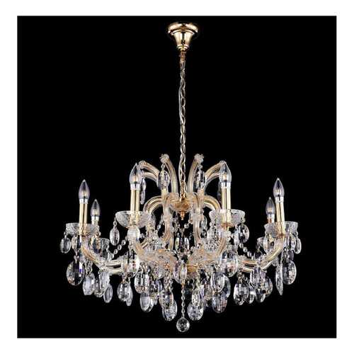 Люстра подвесная Crystal Lux Hollywood SP8 Gold