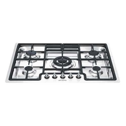Встраиваемая варочная панель газовая Smeg PGF75F-4 Silver
