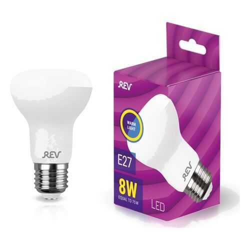 Лампочка светодиодная LED, рефлектор Е27 8W 2700K теплый свет