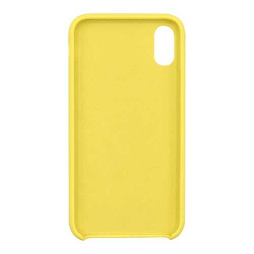 Чехол Silicone case для iPhone XSMax Yellow
