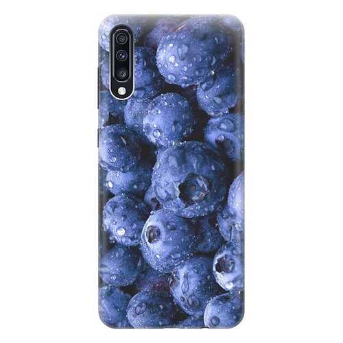 Чехол RE:PA для Samsung Galaxy A70 с принтом Черника