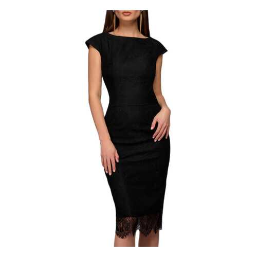 Платье женское D&M by 1001DRESS DM01214BK черное L
