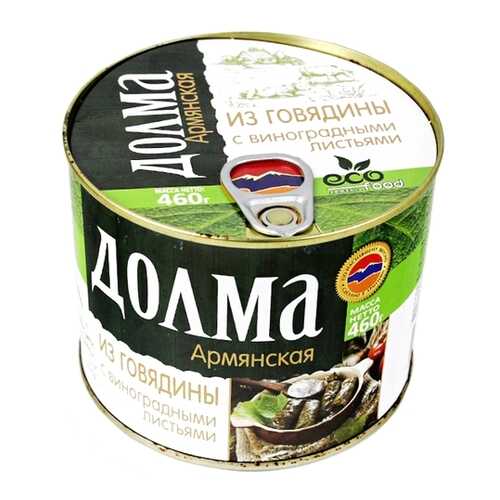 Долма армянская из говядины Ecofood 460 г