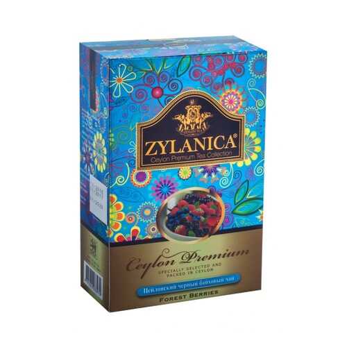 Чай Zylanica Ceylon Premium Forest Berries черный байховый с лесными ягодами 100 г