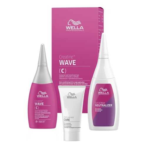 Набор средств для волос Wella Professionals Creatine+ Wave (C) 30 мл + 75 мл + 100 мл