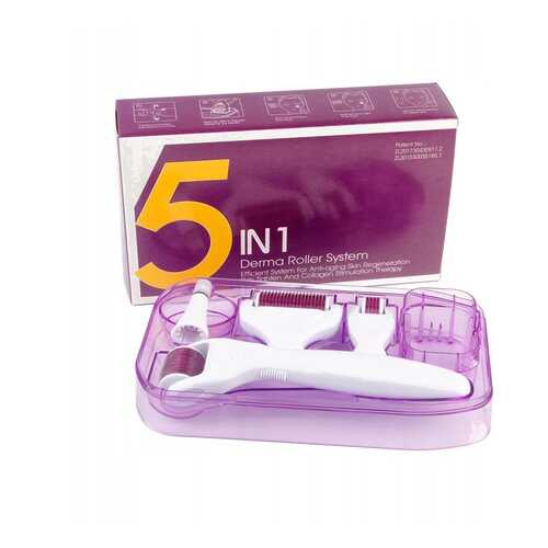 Набор DRS 5 in 1 DermaRoller System Pink с мезороллером 5 в 1
