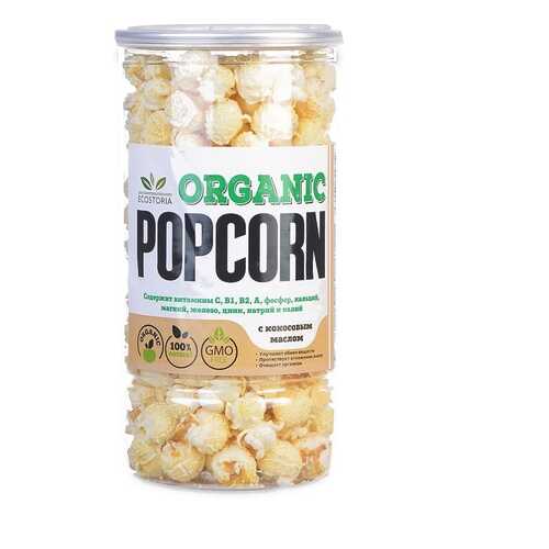 Попкорн Ecostoria Organic c кокосовым маслом 70г Россия