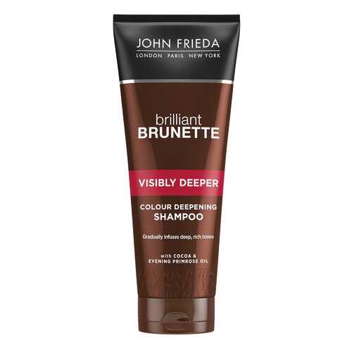 Шампунь John Frieda Brilliant Brunette. Visibly Deeper для насыщенности оттенка 250 мл