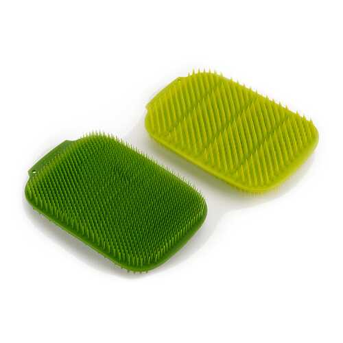 Набор Joseph Joseph из 2 малых щеток для мытья посуды CleanTech Зеленый