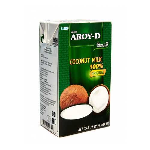 Кокосовое молоко Aroy-D жирность 17-19% 1 л