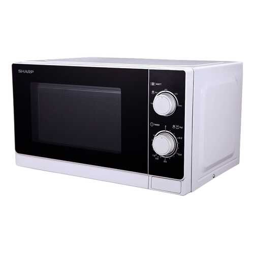 Микроволновая печь соло Sharp R-2000RW white/black