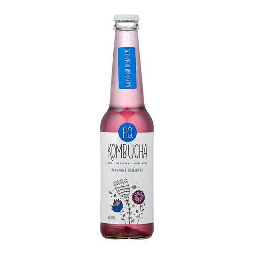 Напиток безалкогольный HQ Kombucha лазурная с цветами османтуса