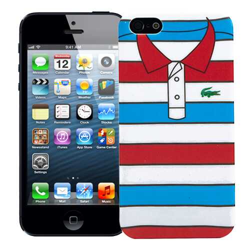 Чехол для смартфона KAWAI Sports shirt Red with blue stripes