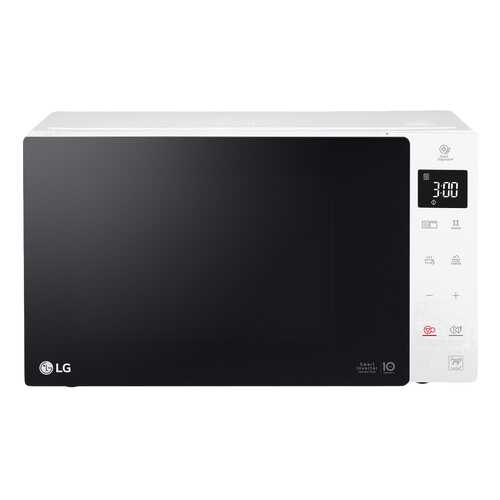 Микроволновая печь с грилем LG MH6336GISW white/black
