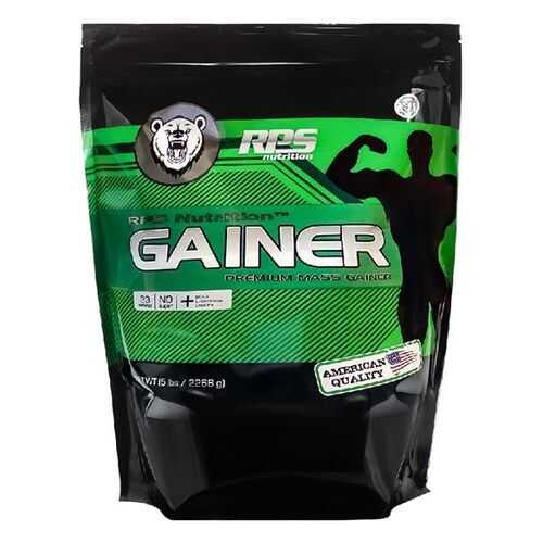 Гейнер RPS Nutrition Premium Mass Gainer (миндальное печенье), пакет 2268г