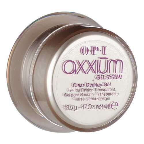 База для ногтей O.P.I Axxium Clear Overlay Gel 10 гр