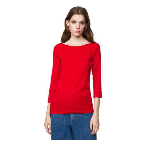 Лонгслив женский United Colors of Benetton 3GA2E16A1_015 красный S