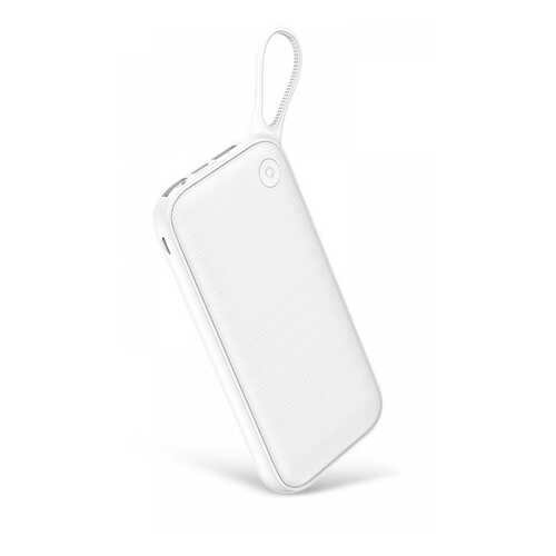 Внешний аккумулятор Baseus Powerful Quick Charge Three Output Lanyard 20000 мА/ч White