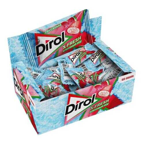 DIROL X-FRESH жевательная резинка арбузный лед 2г по 100 шт