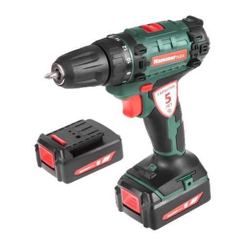 Дрель аккумуляторная Hammer Flex ACD120Li / арт. 583431