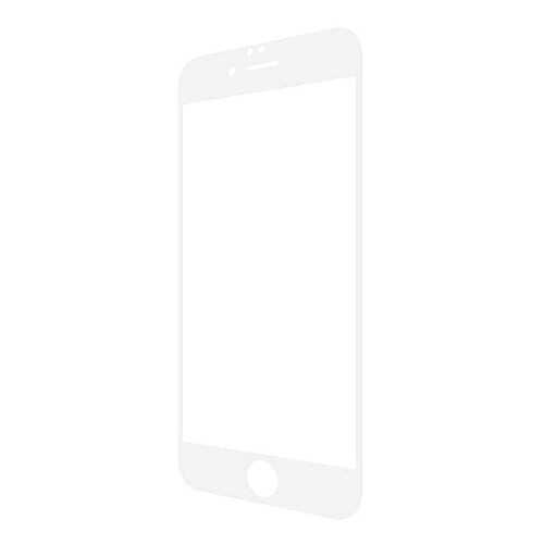 Защитное стекло Full Glue Premium Krutoff для iPhone 6/6S White