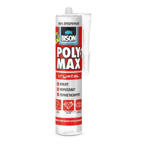Клей BISON 6308552 POLY MAX CRYSTAL CRT 300G