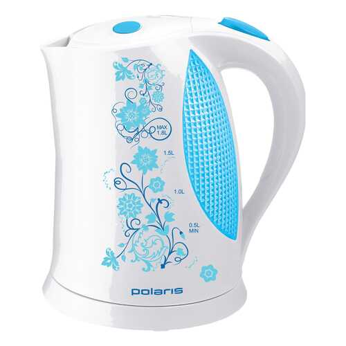 Чайник электрический Polaris PWK 1822CLR White/Blue