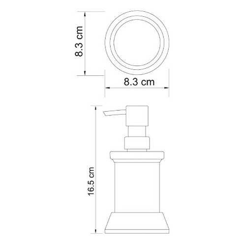 Дозатор для мыла WasserKRAFT Donau K-2499