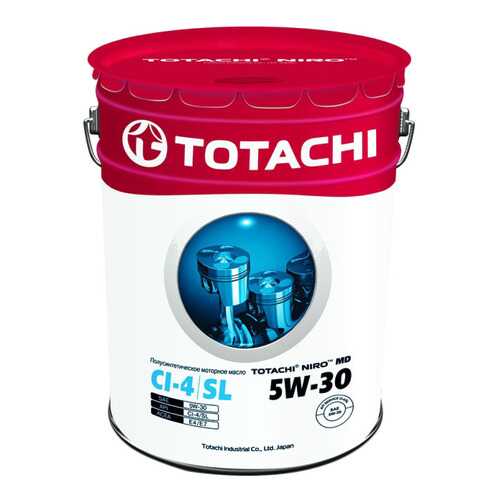 Моторное масло Totachi Niro MD Semi-Synthetic CI-4/SL 5W-30 19,34л