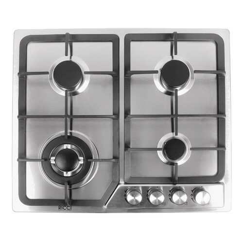 Встраиваемая газовая панель RICCI HBS4501D Silver
