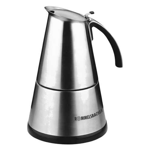 Гейзерная кофеварка Rommelsbacher EKO 366/E Delux Silver