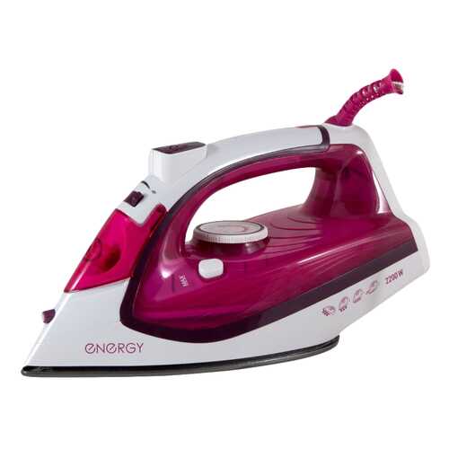 Утюг NRG 337 White/Pink