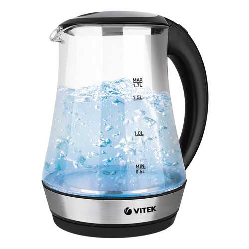 Чайник электрический Vitek VT-7035 TR Black/Silver