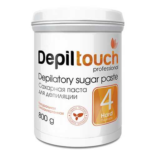 Сахарная паста для депиляции Depiltouch Depilatory Sugar Paste Hard №4 плотная, 800 гр