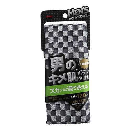 Мочалка для тела AISEN Mens Skin Texture жесткая, удлиненная, 28 х 120 см. (234627)