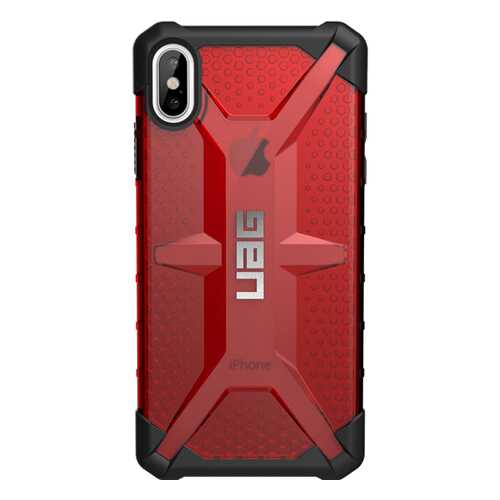 Чехол UAG для Apple iPhone XS Max Transparent/Red