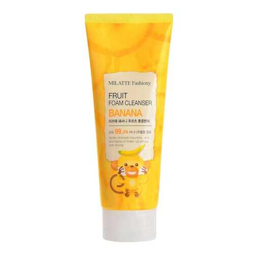Средство для умывания MILATTE Fashiony Fruit Foam Cleanser Banana 150 мл