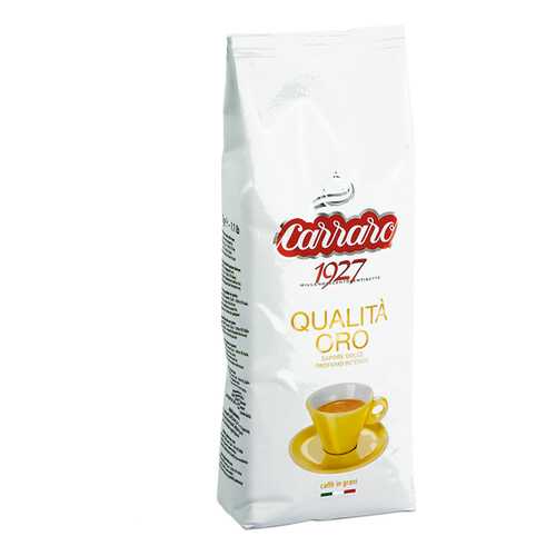 Кофе в зернах Carraro qualita oro 500 г