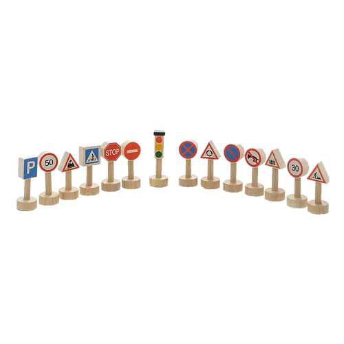 Игровой набор Plan Toys Дорожные знаки 6203