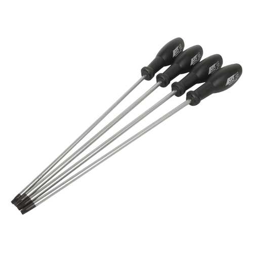 Набор отверток удлиненных TORX T20х250см-T30х250см 4шт JTC /1