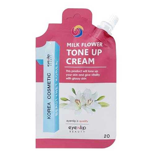 Крем для лица осветляющий Eyenlip MILK FLOWER TONE UP CREAM 20 г